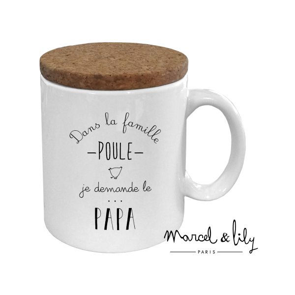 Mug " Papa Poule "